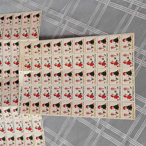 Original 1959 Christmas Seals - Picture 8 of 11